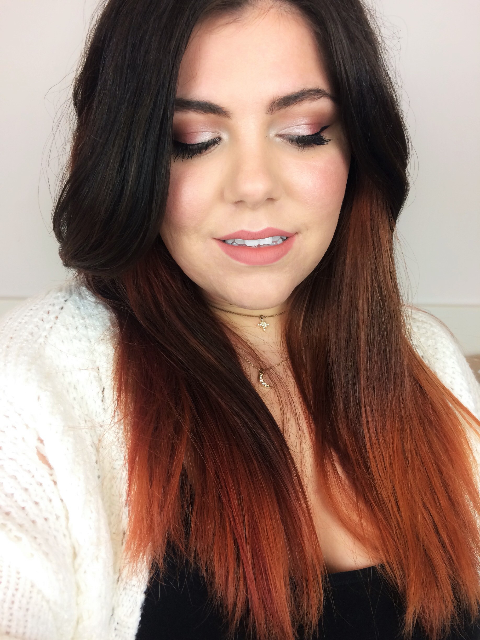 Cool toned smokey eye with a pop of red using the Anastasia Modern Renaissance Palette [Click to read more]
