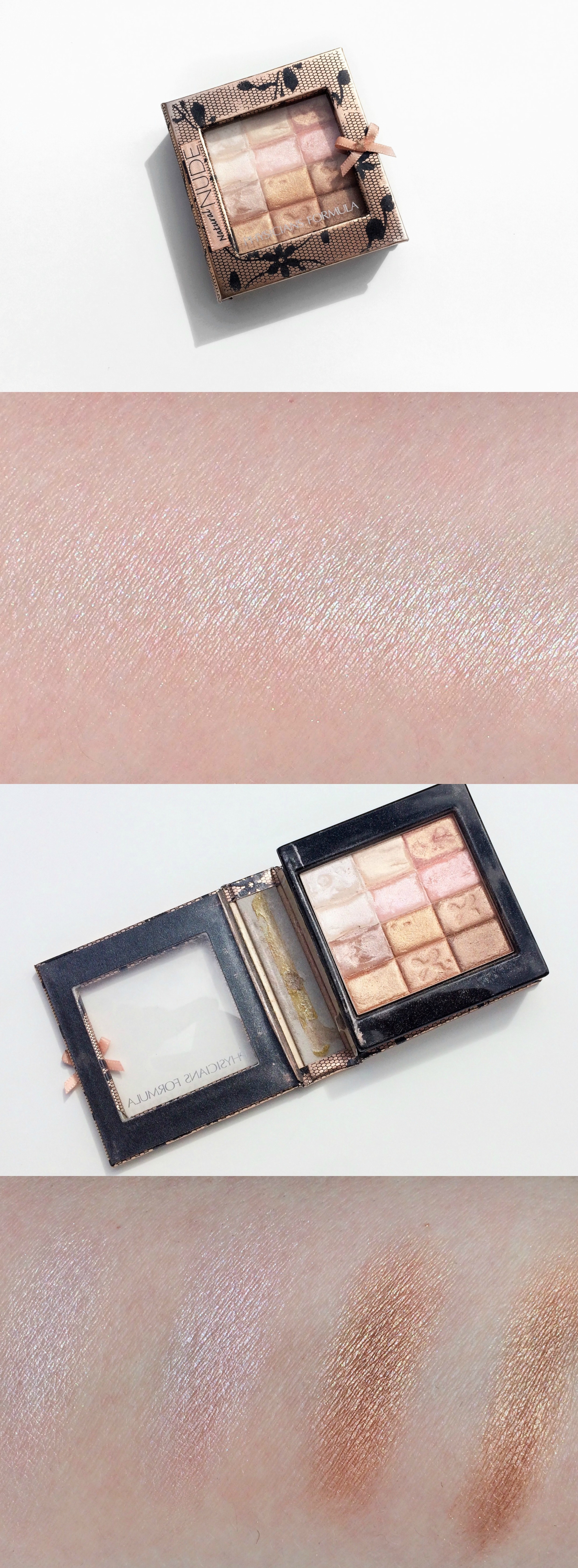 Physicians Formula Natural Nude Shimmer Strips Palette Review