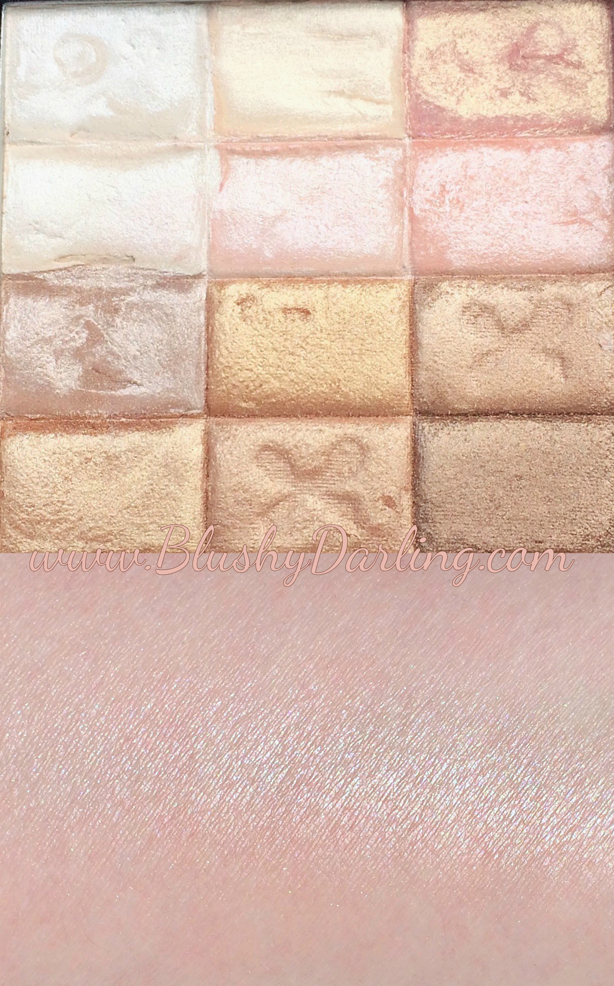 Physician's Formula Shimmer Strips Highlighter Review & Swatch. Affordable highlighter for a blinding glow #makeup#physiciansfolrmula #highlighter