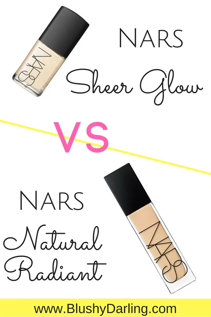 nars radiant longwear foundation vs all day luminous
