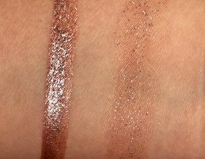 Stila Glitter & Glow Liquid Eyeshadow Review Magnificent Metals kitten karma