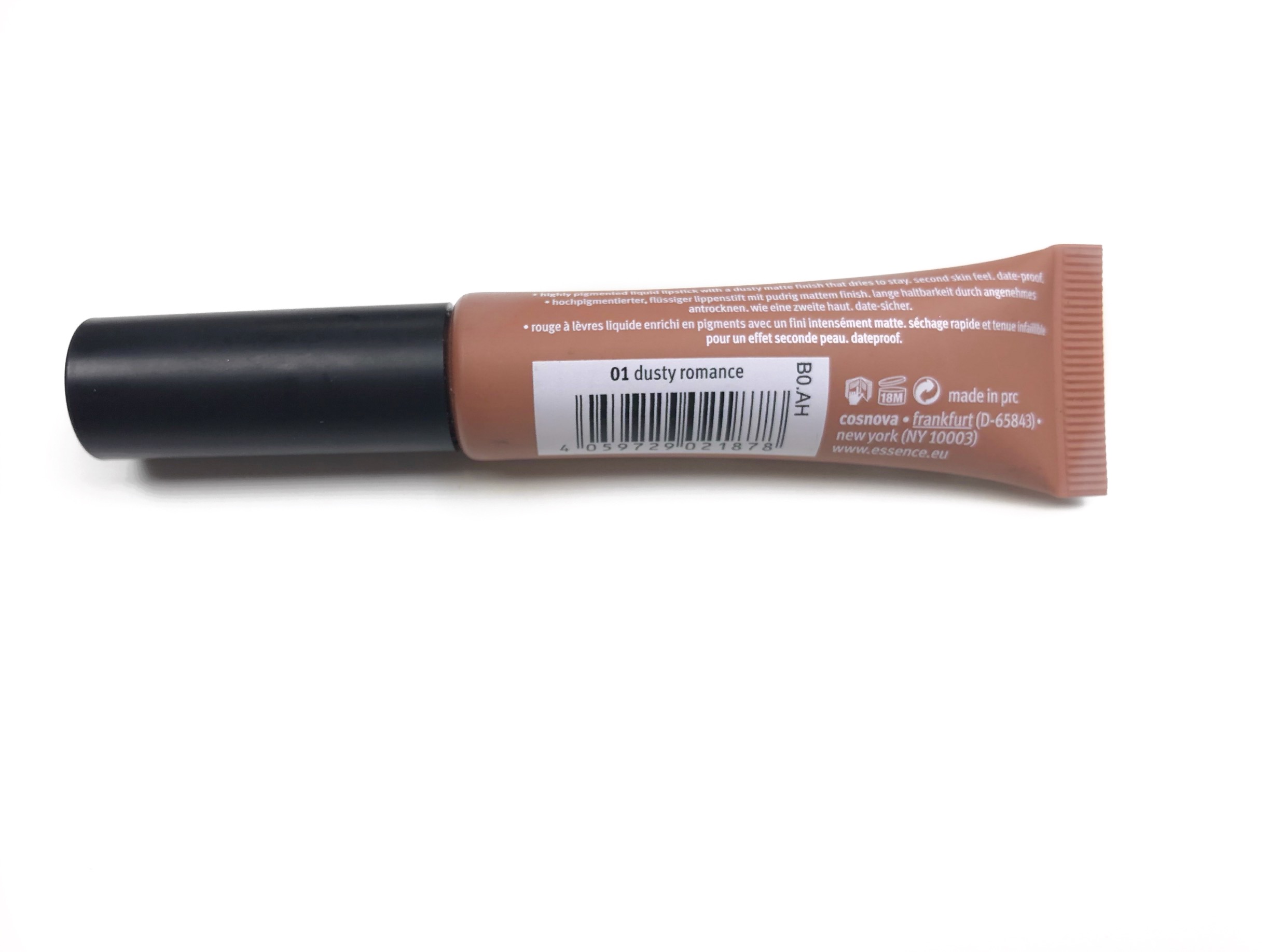 Essence Colour Boost Mad About Matte Liquid Lipstick in 01 Dusty Romance
