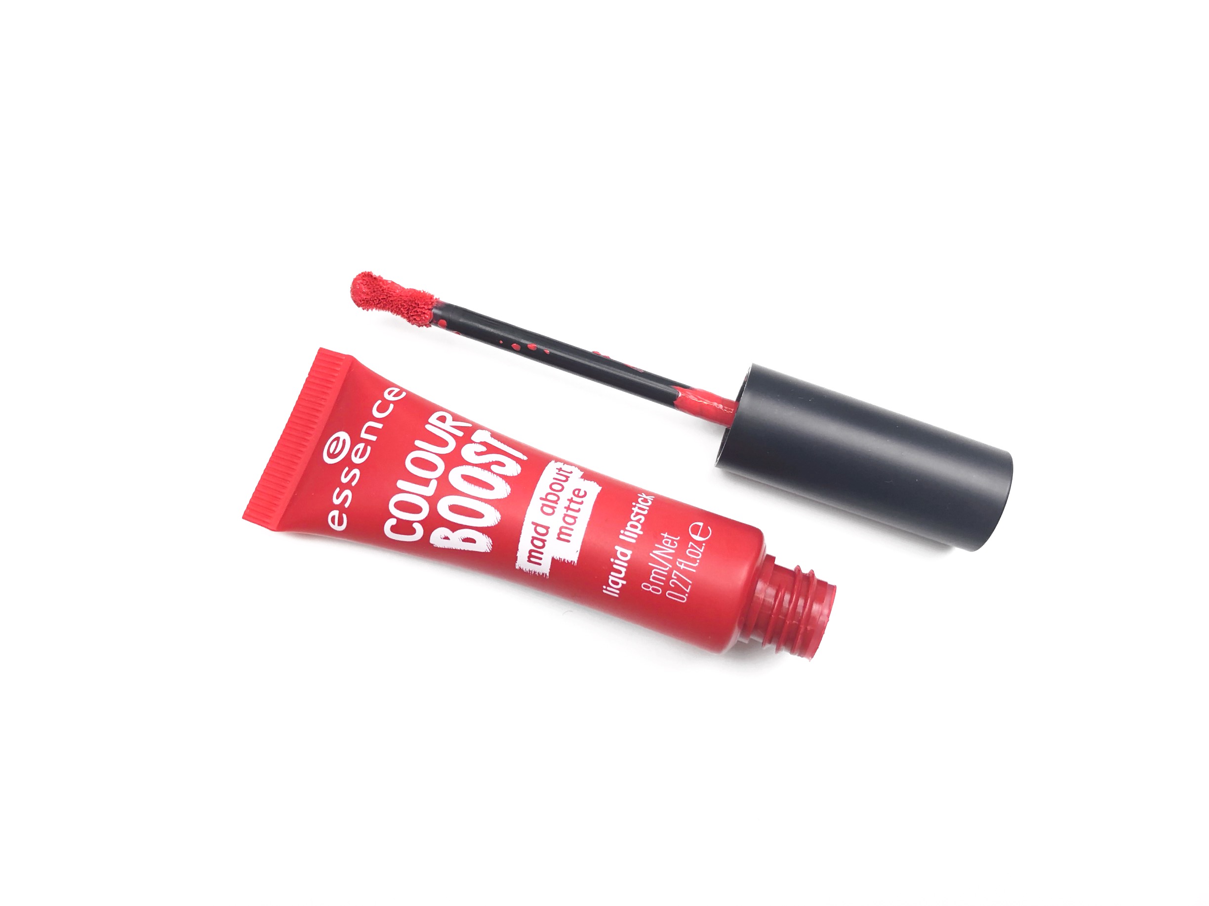 Essence Colour Boost Mad About Matte Liquid Lipstick 07 Seeing Red 4