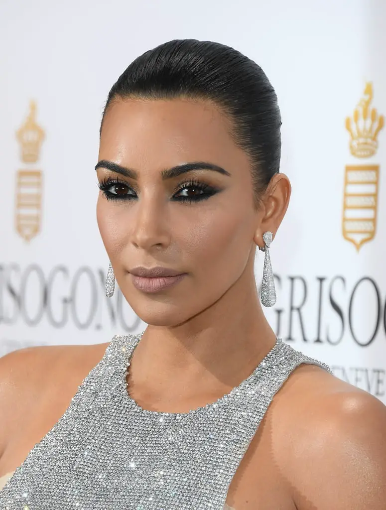 Kim Kardashian Cannes 2016 Makeup