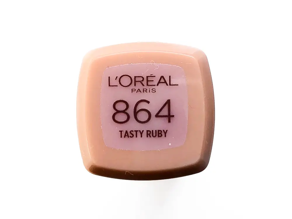 Review L'Oréal Tasty Ruby Les Chocolates Ultra Matte Liquid Lipstick 6-2