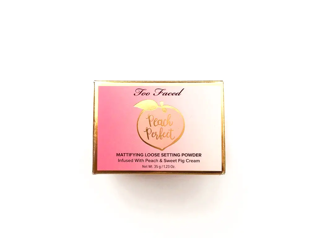 Too Faced Peach Perfect Mattifying Setting Powder | Review