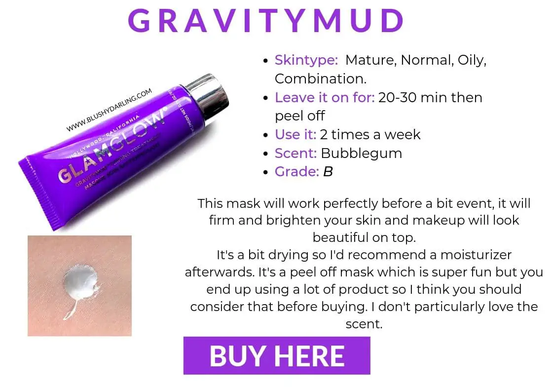 Glamglow Gravitymud Mask Info