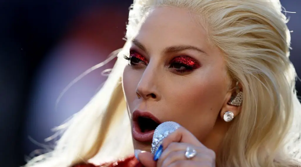Lady Gaga At The 2016 Superbowl