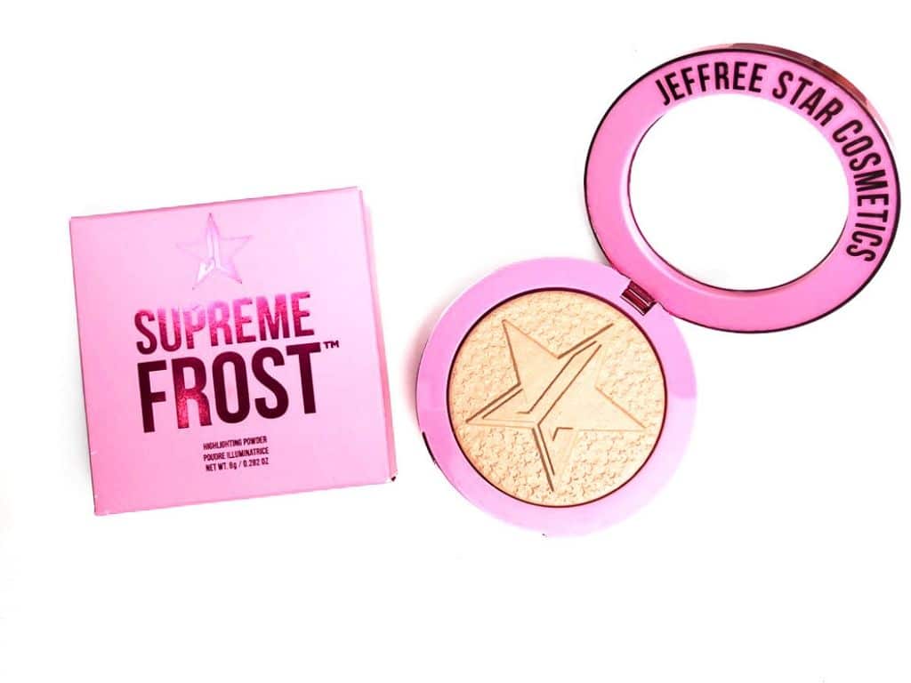 Jeffree Star Cosmetics Frozen Peach Supreme Frost Highlighter | Review