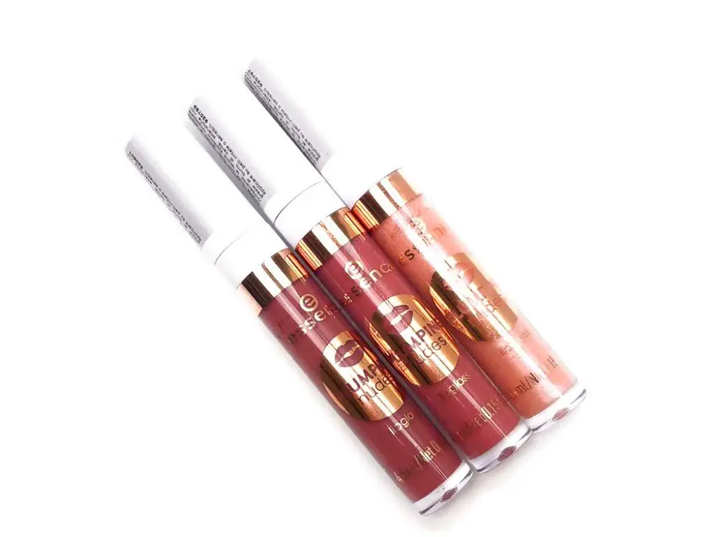 Essence XXL Charm, She's So Extra, Bold Love Plumping Nudes Lipgloss 