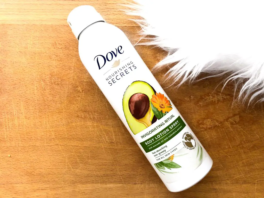 Dove Nourishing Secrets Body Lotion Spray Summer Beauty Favourites