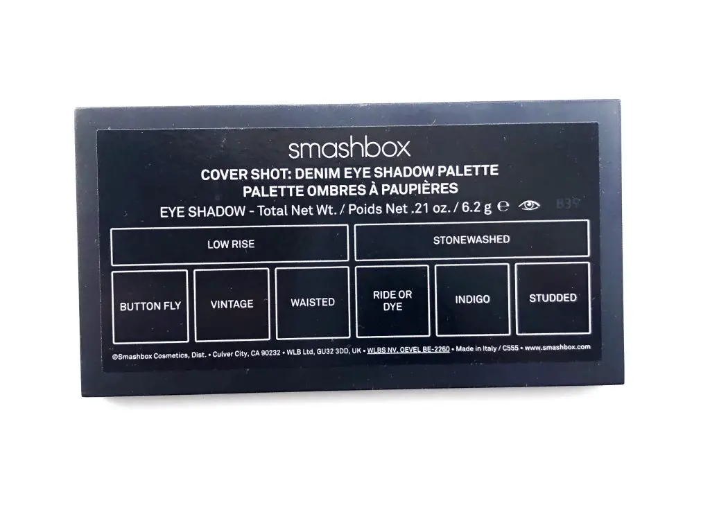 Smashbox Denim Covershot Eye Shadow Palette