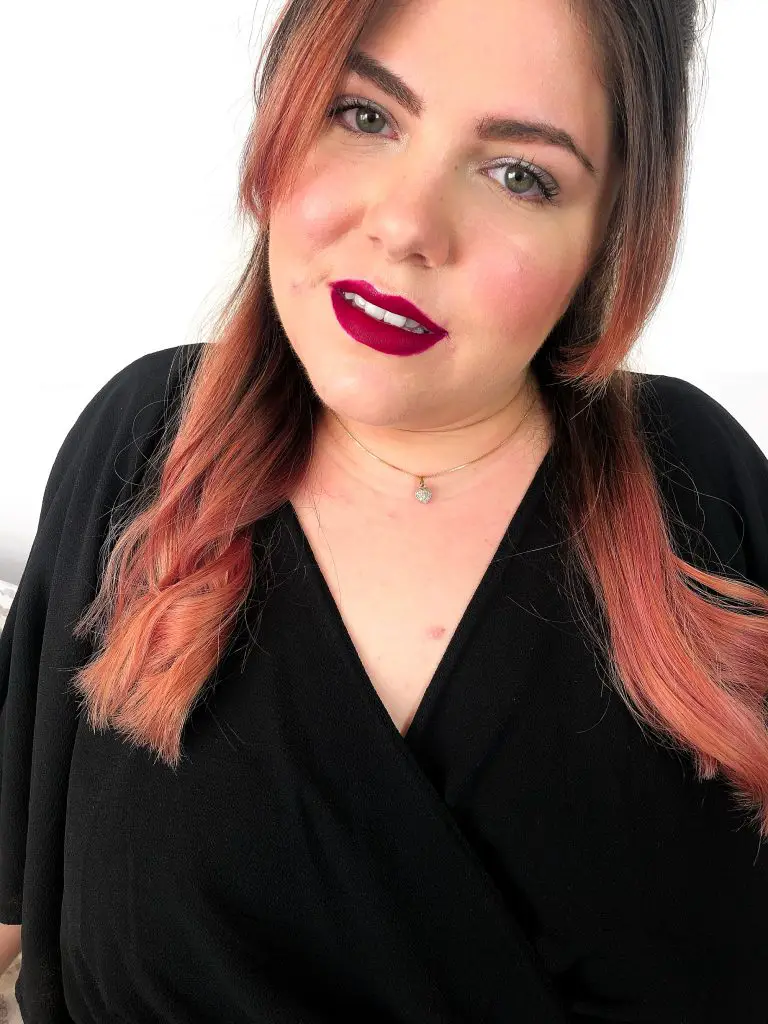 Red Lip Tint makeup for fall