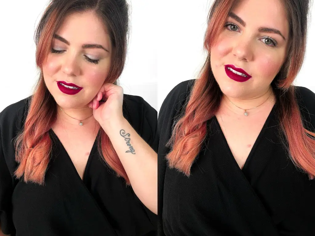 Red Lip Tint makeup for fall