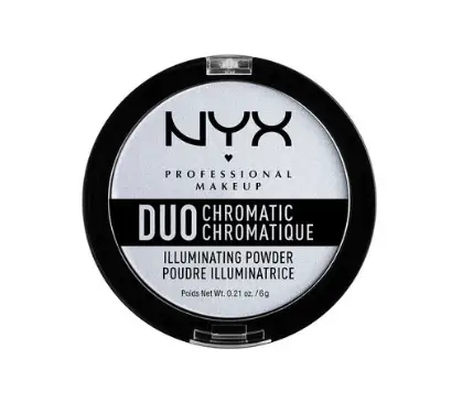 NYX Duo Chromatic Illuminating Powder in Twilight Tint