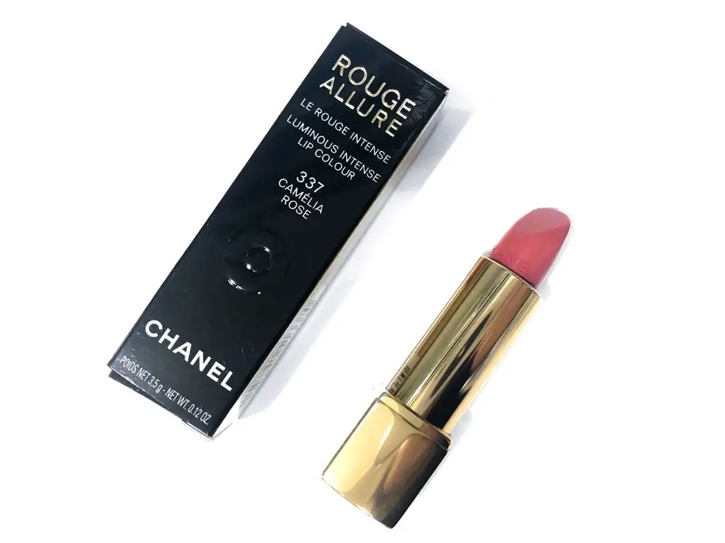 Chanel 337 Camelia Rose Rouge Allure Lipstick | Review