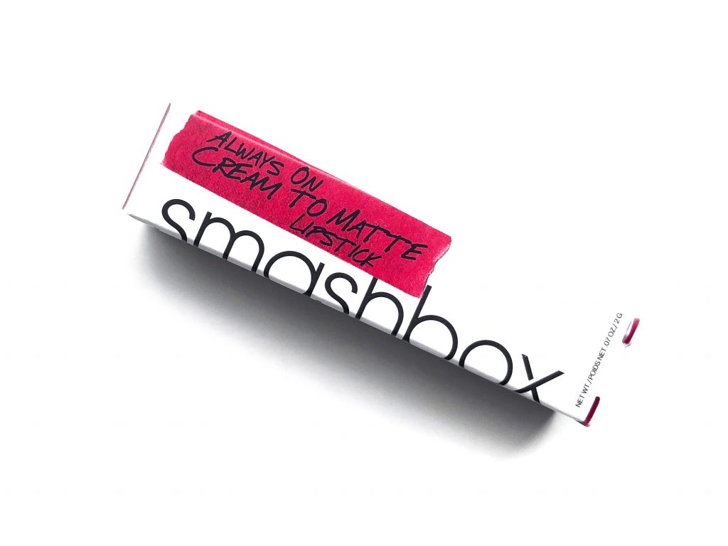 Smashbox Stepping Out Always On Cream To Matte Lipstick