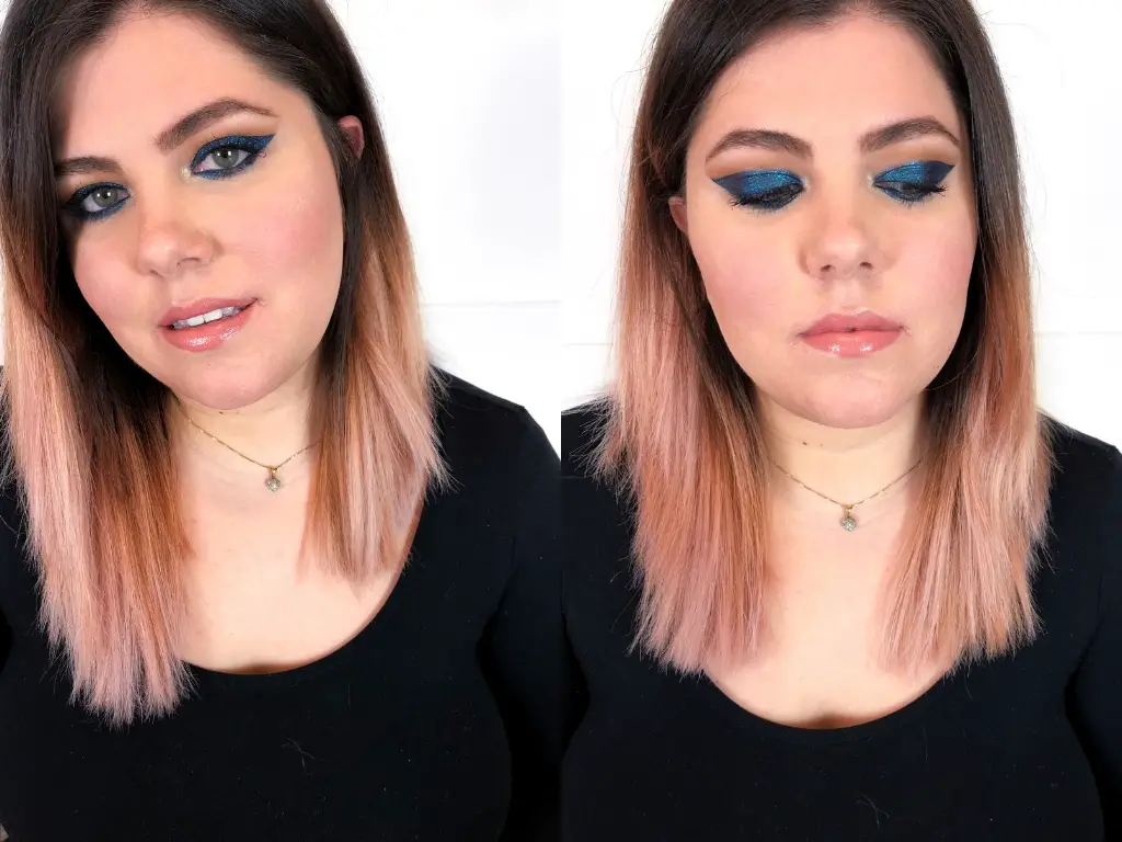 Graphic Blue Look