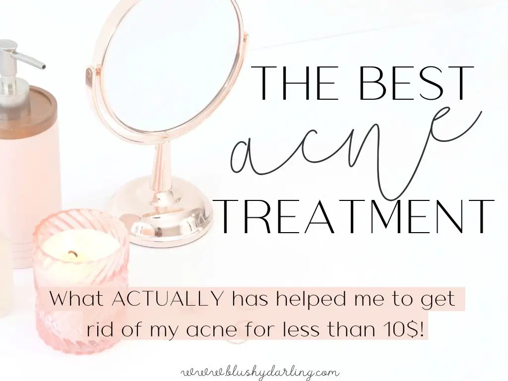 The Best ACNE Treatment Product For Less Than 10$