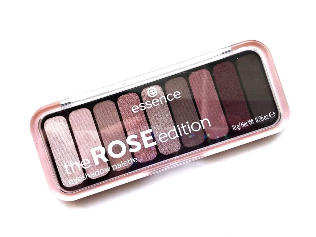 Essence The Rose Edition Eyeshadow Palette review and swatch