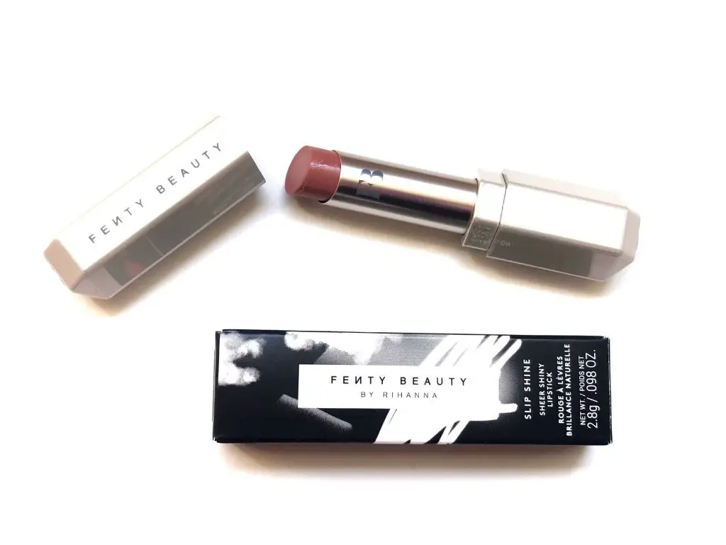 Fenty Beauty Glazed Slip Shine Sheer Shiny Lipstick | Review