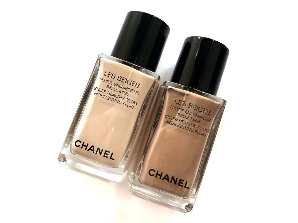 Review  Chanel LES BEIGES Sheer Healthy Glow Highlighting Fluid