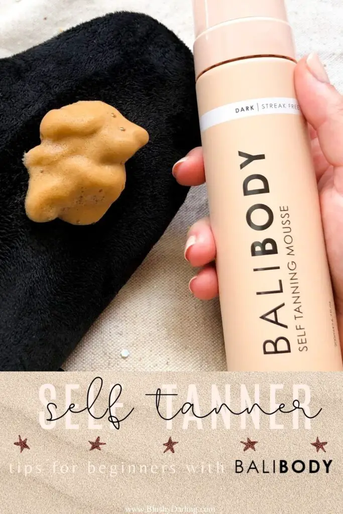 In today's post we are talking about Self Tanner and I'm giving you my Tips For Beginners from how to apply to how to remove it using Bali Body products.