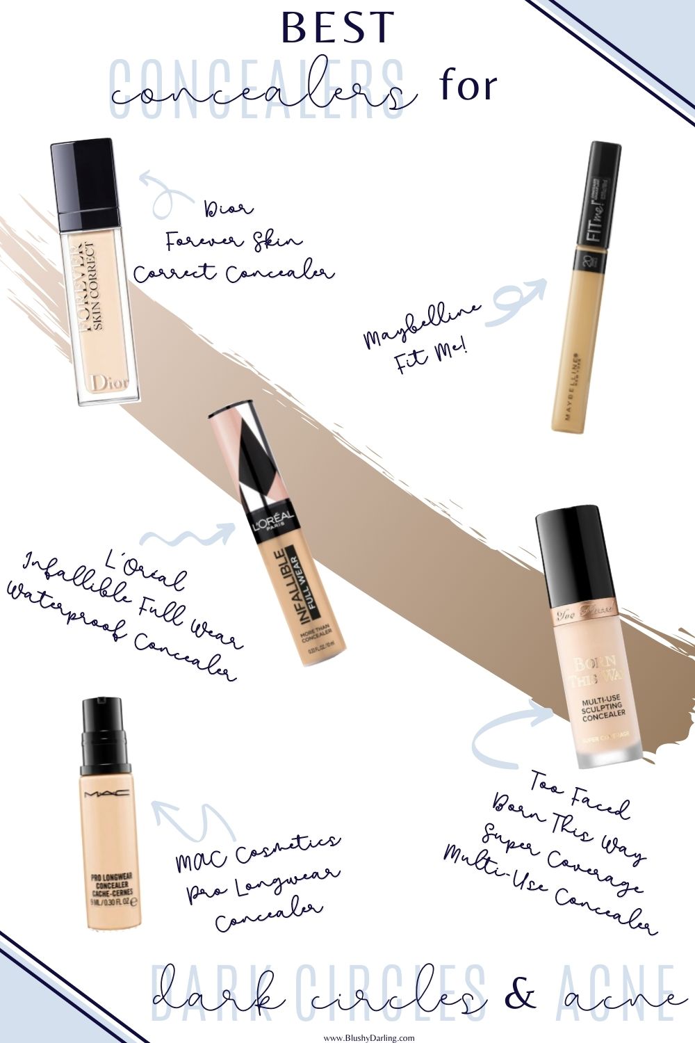 best concealer for dark circles and oily skin
