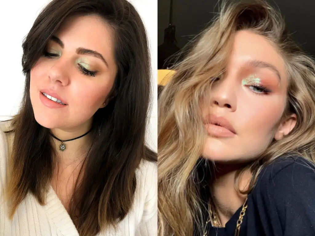 Gigi Hadid Inspired Green Look #MakeupMonday